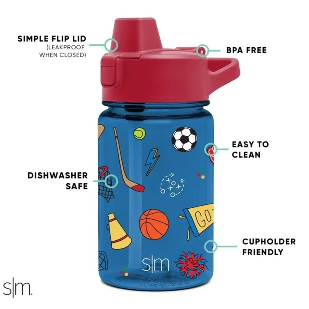 Simple Modern 12oz Summit Tritan Water Bottle Straw Lid All Star
